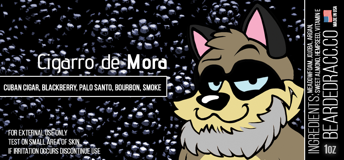 Cigarro de Mora - Cuban Cigar, Blackberry, Palo Santo, Bourbon, Smoke