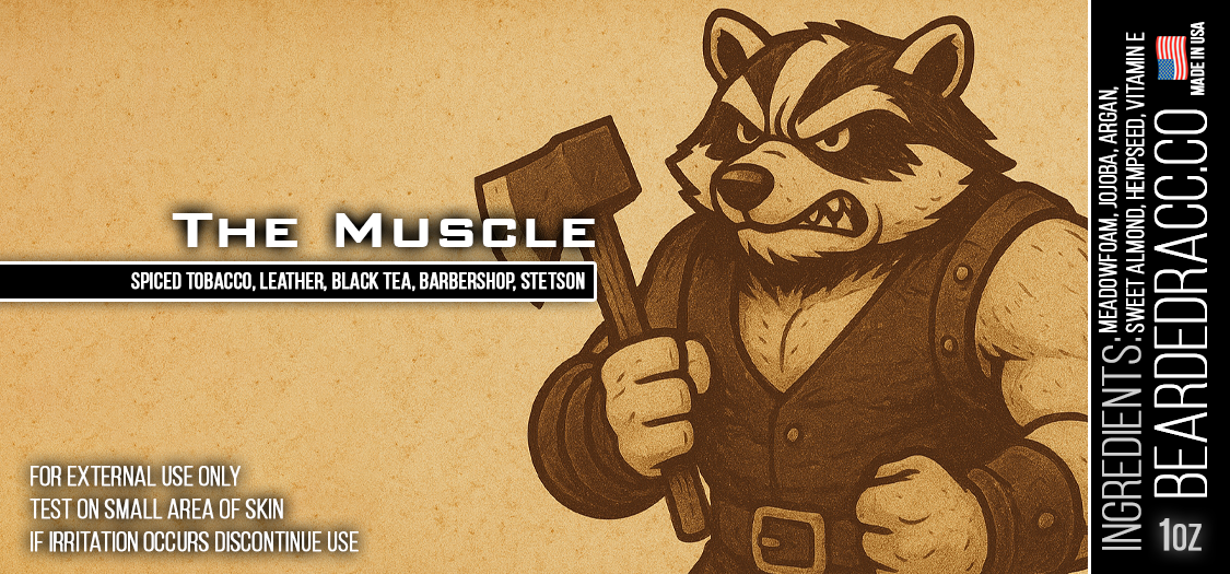 The Muscle - Spiced Tobacco, Leather, Black Tea, Barbershop, Stetson