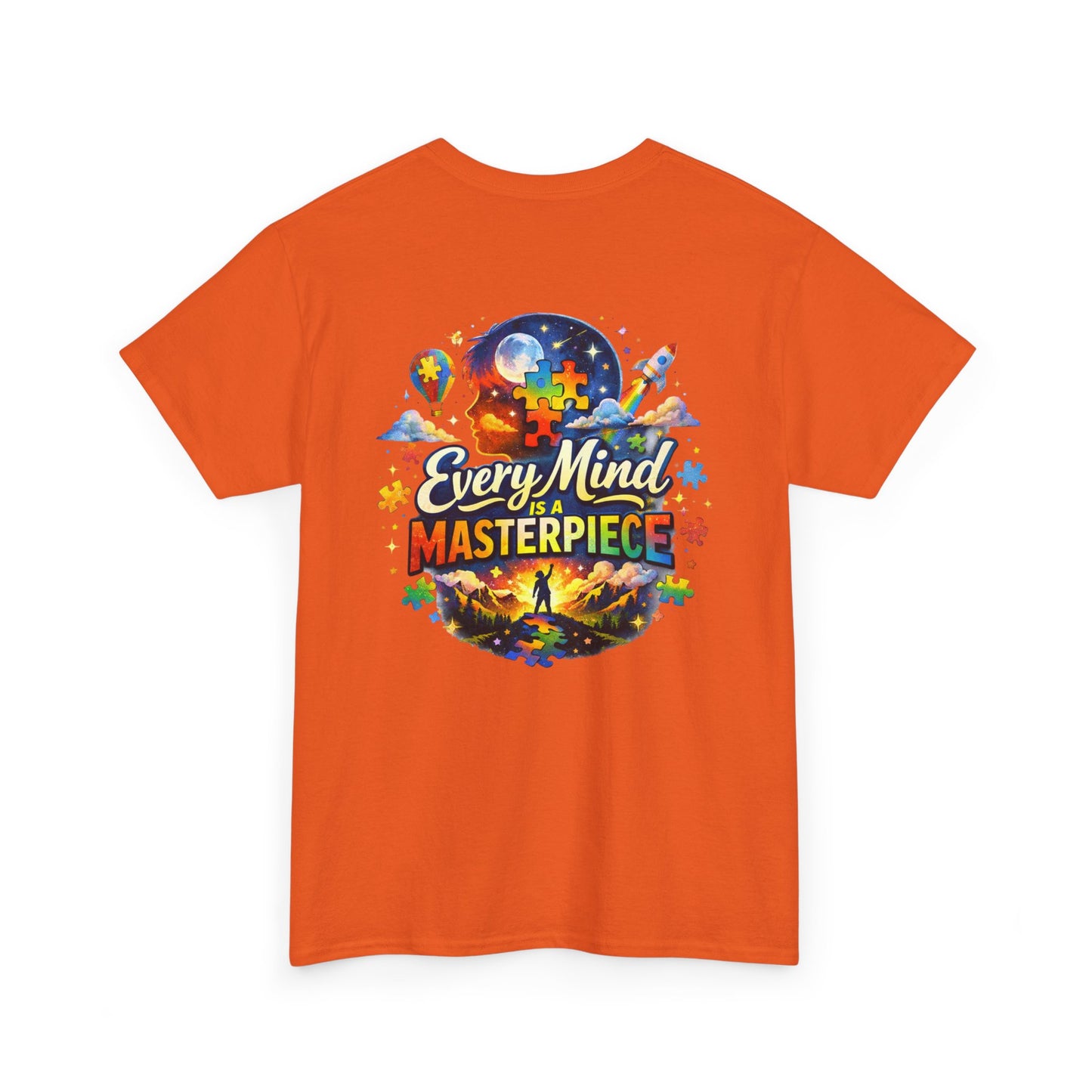 Autism Awareness T-Shirt - "Every Piece Matters" (Bearded Racc Co) Extended Sizes