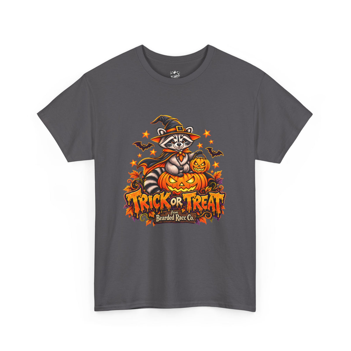 Trick or Treat T-Shirt - Bearded Racc (Bearded Racc Co)