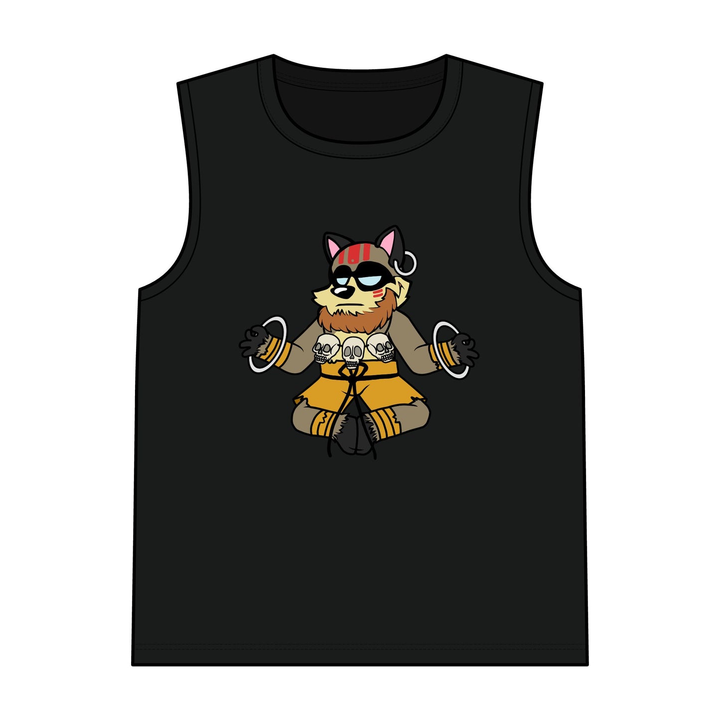 Yogi Blaze Tank Top - Bearded Racc (Bearded Racc Co)