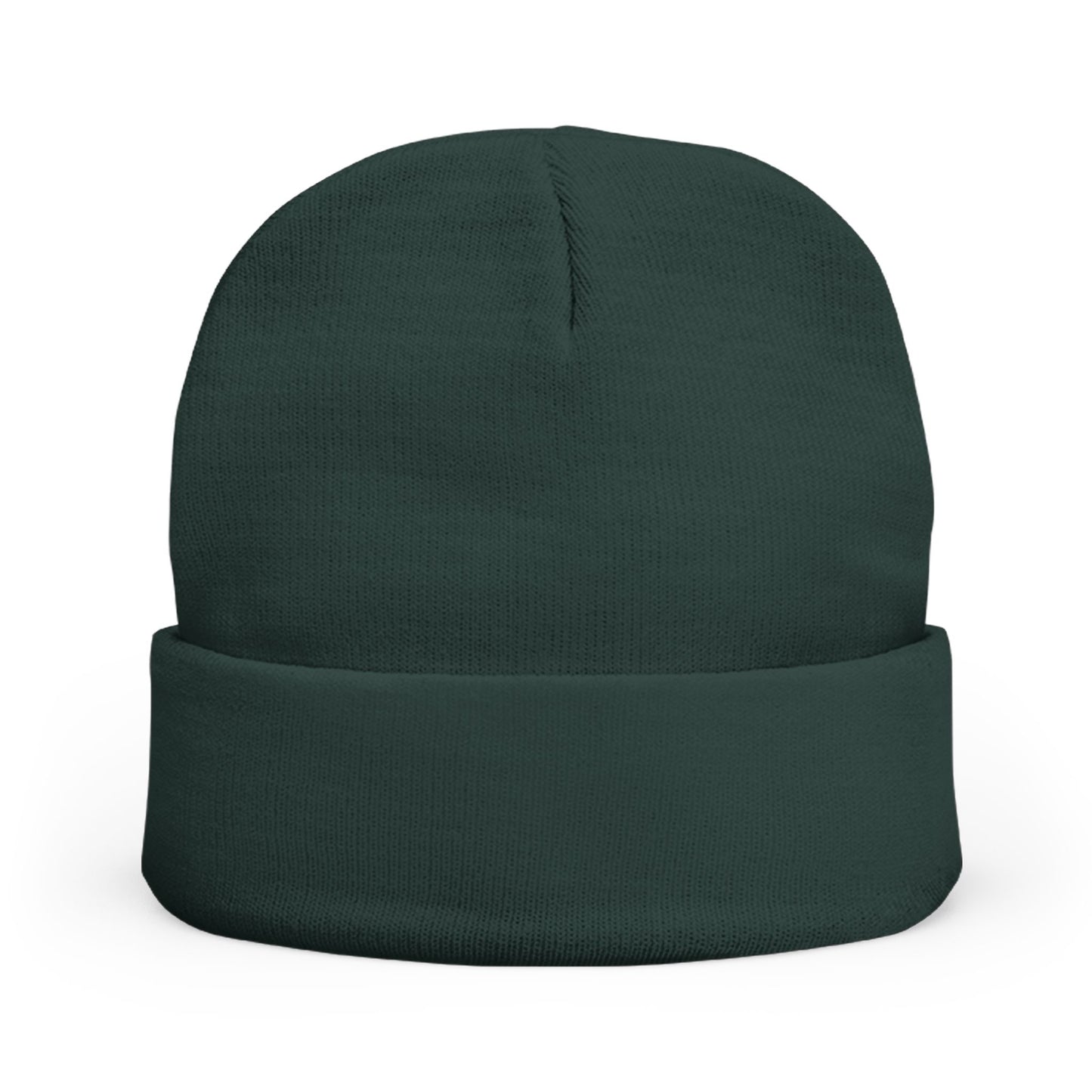 Embroidered Bearded Racc Knit Beanie — Bearded Racc Co Branded Winter Hat