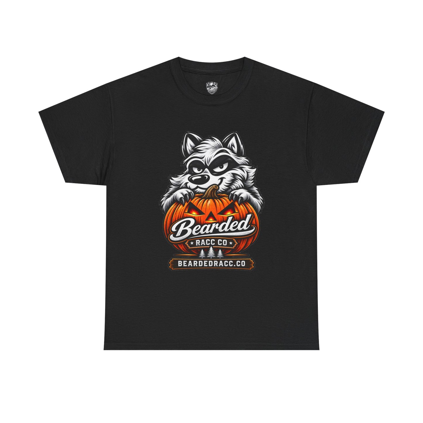 Racc-a-Lantern T-Shirt - Bearded Racc (Bearded Racc Co)