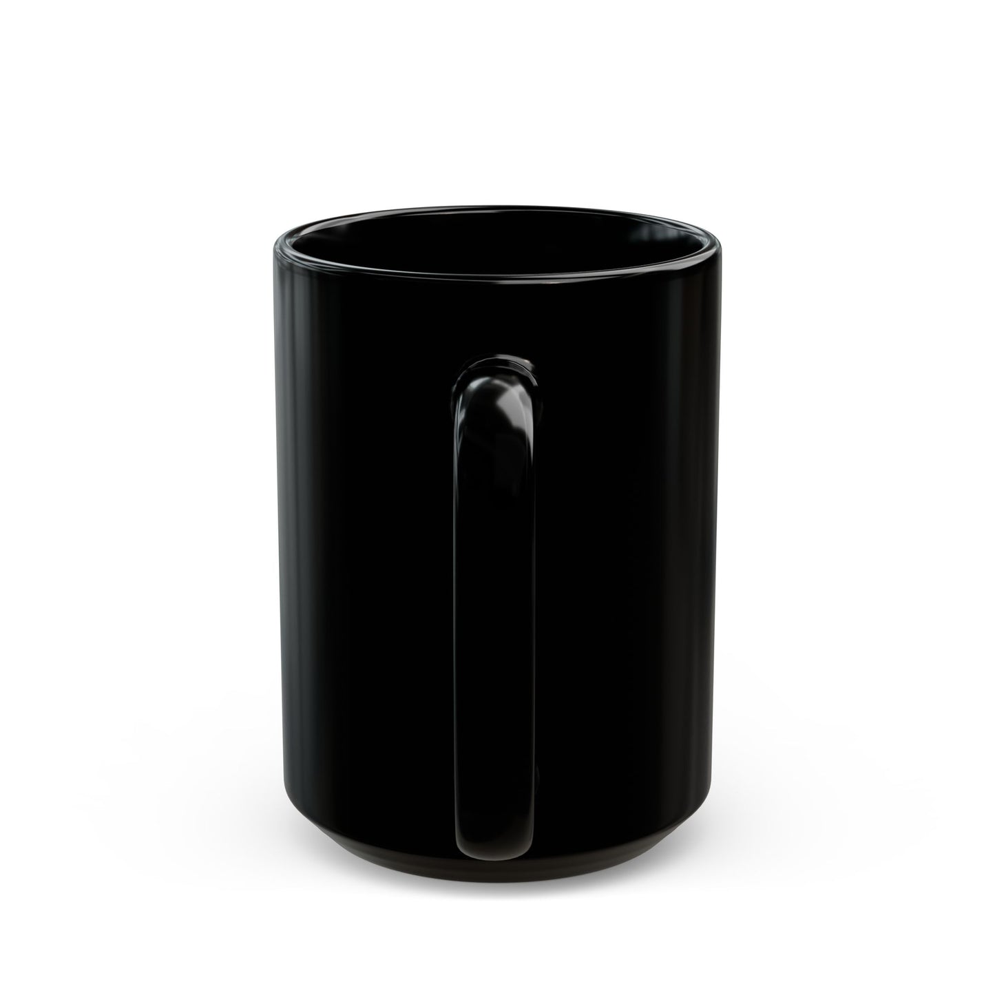 Bearded Racc Black Mug 11oz & 15oz - "Bearded Racc" (Bearded Racc Co)