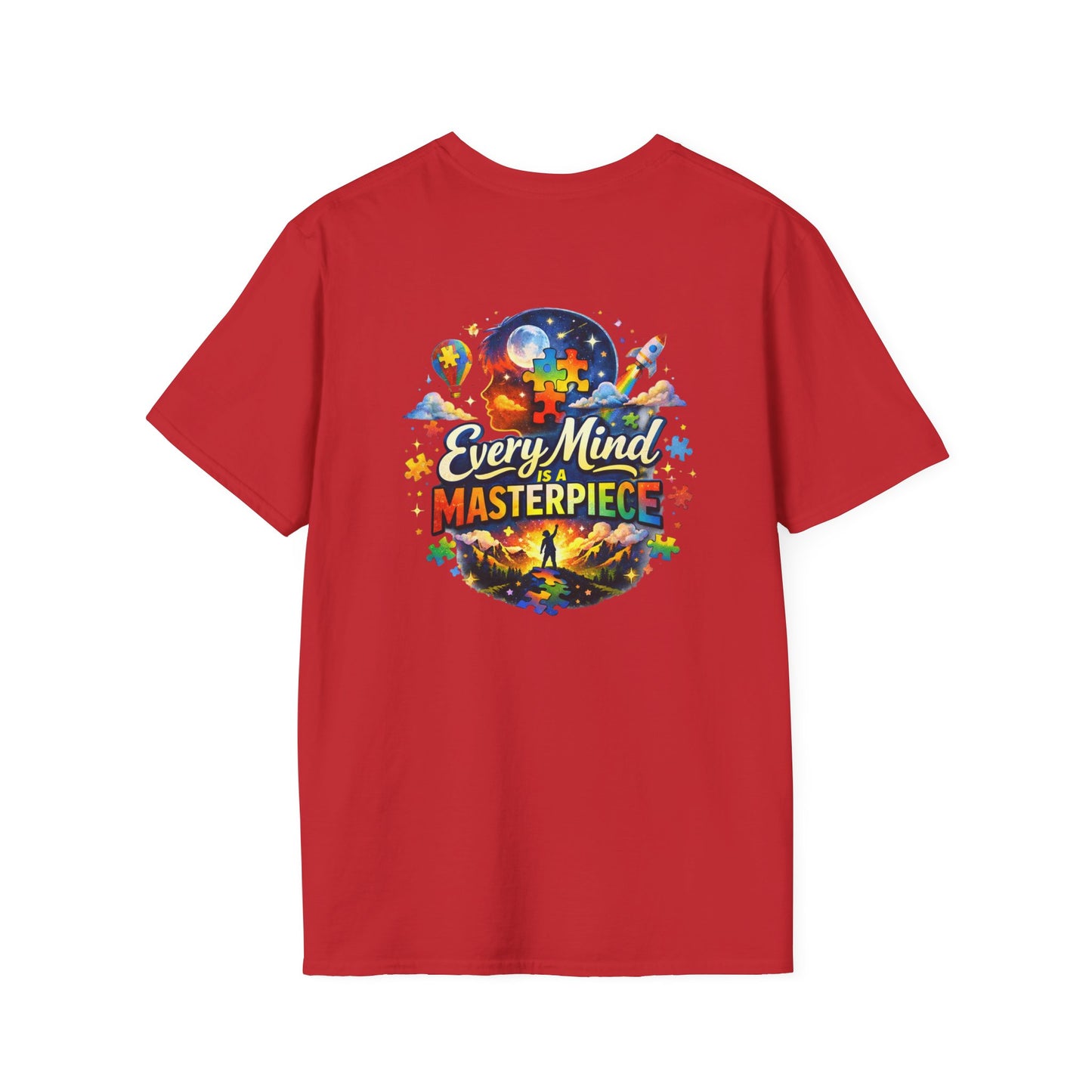 Autism Awareness T-Shirt — "Every Piece Matters" (Bearded Racc Co)