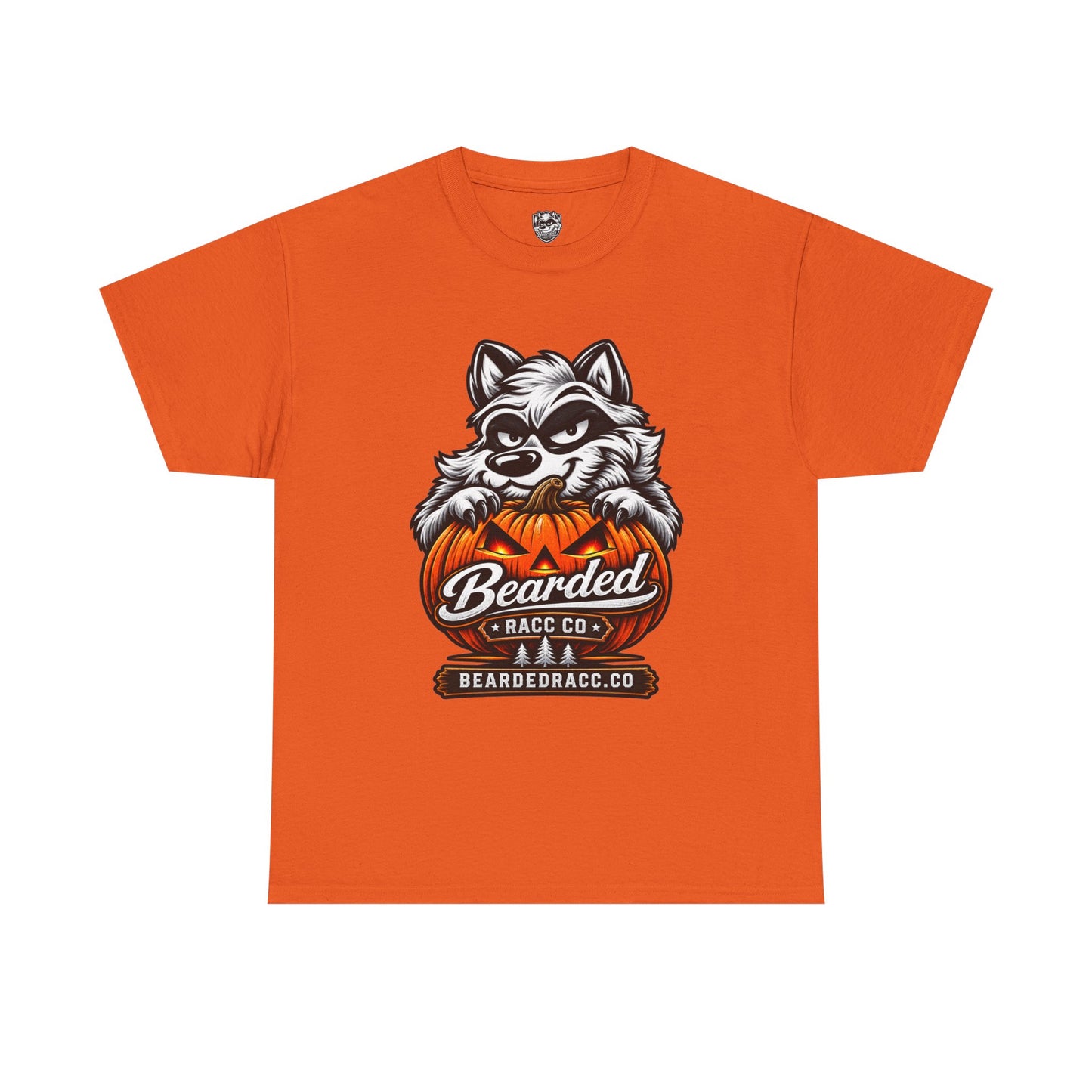 Racc-a-Lantern T-Shirt - Bearded Racc (Bearded Racc Co)