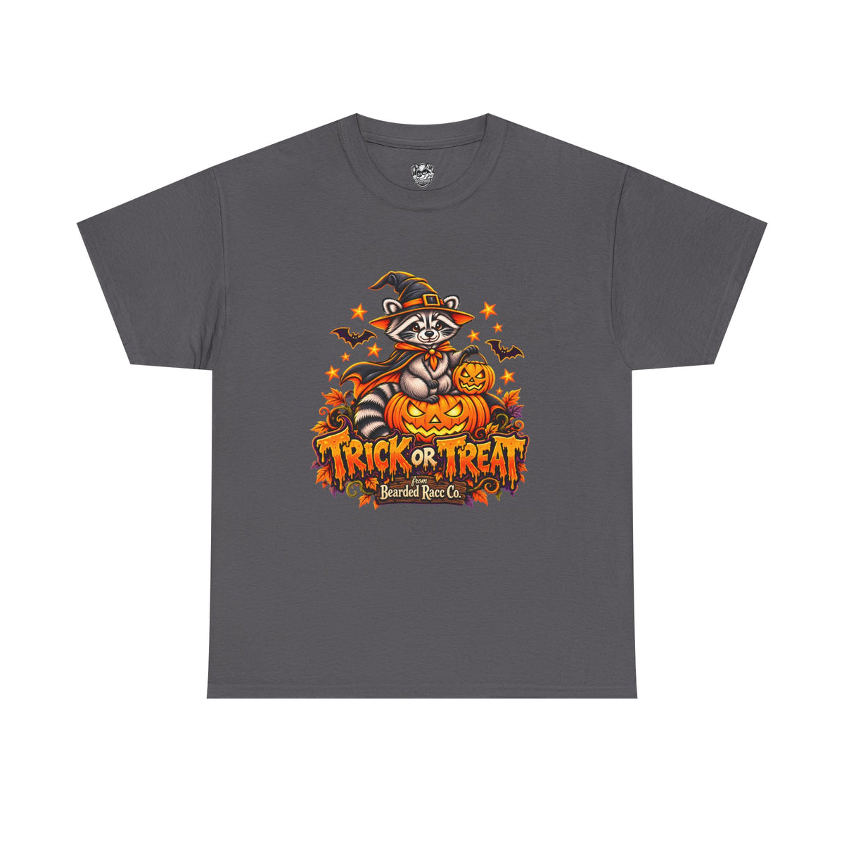 Trick or Treat T-Shirt - Bearded Racc (Bearded Racc Co)