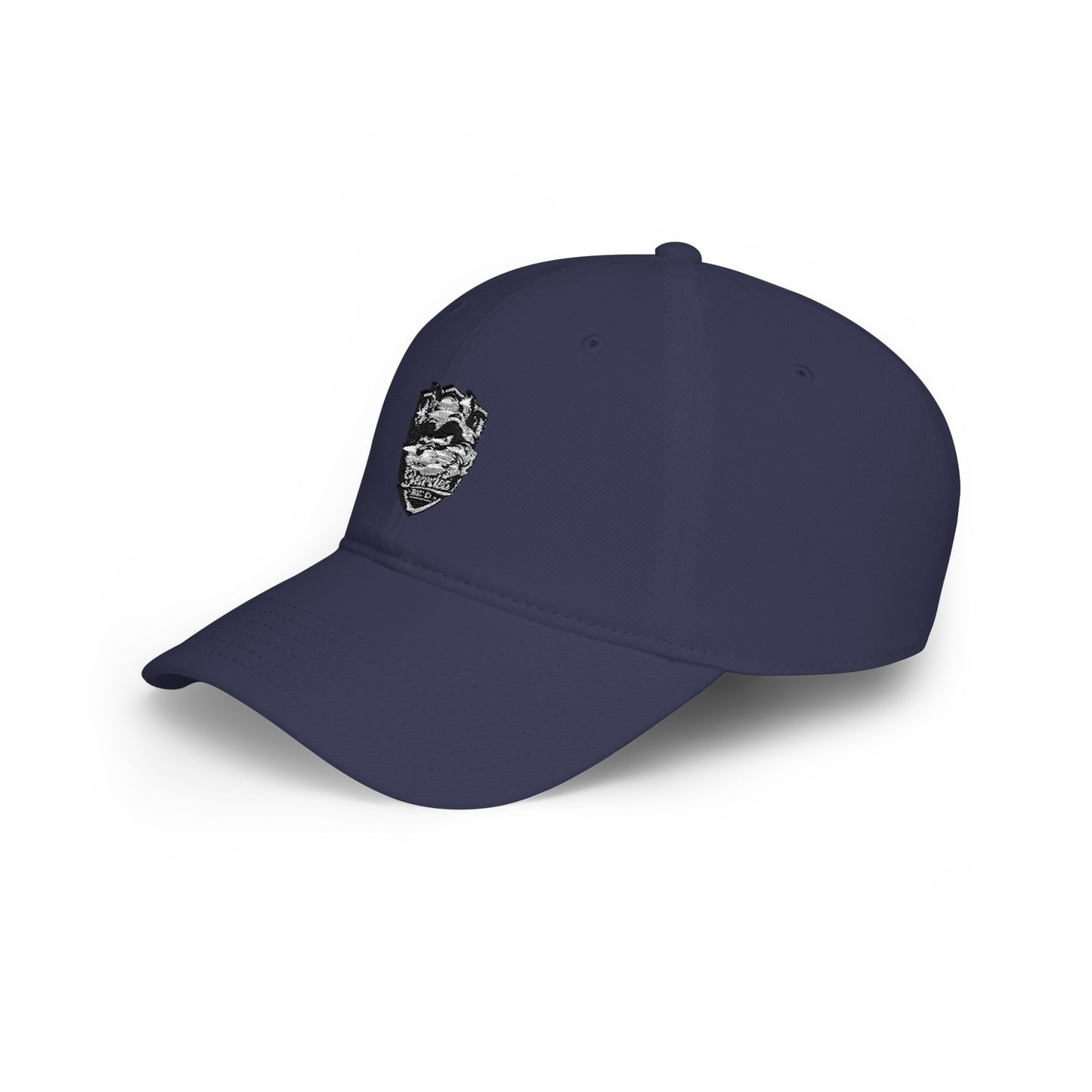 Low Profile Baseball Cap - Bearded Racc Co Embroidered Logo