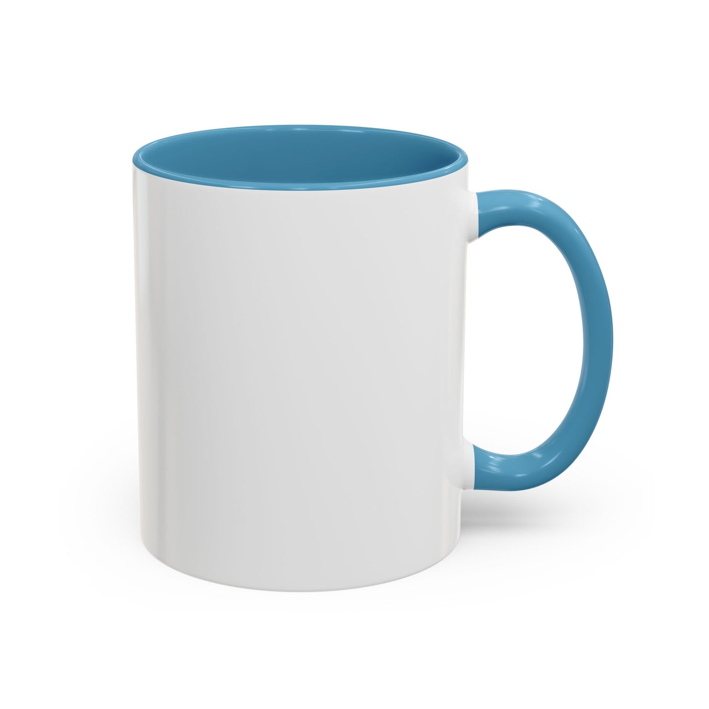 Barbershop Racc Coffee Mug — Stay Feral My Friends (Bearded Racc Co) Accent Mug (11/15oz)