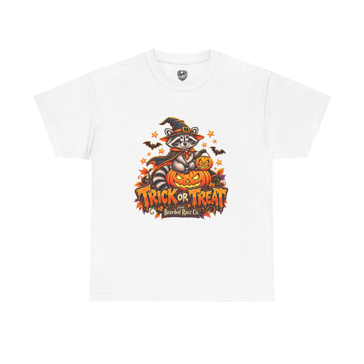 Trick or Treat T-Shirt - Bearded Racc (Bearded Racc Co)