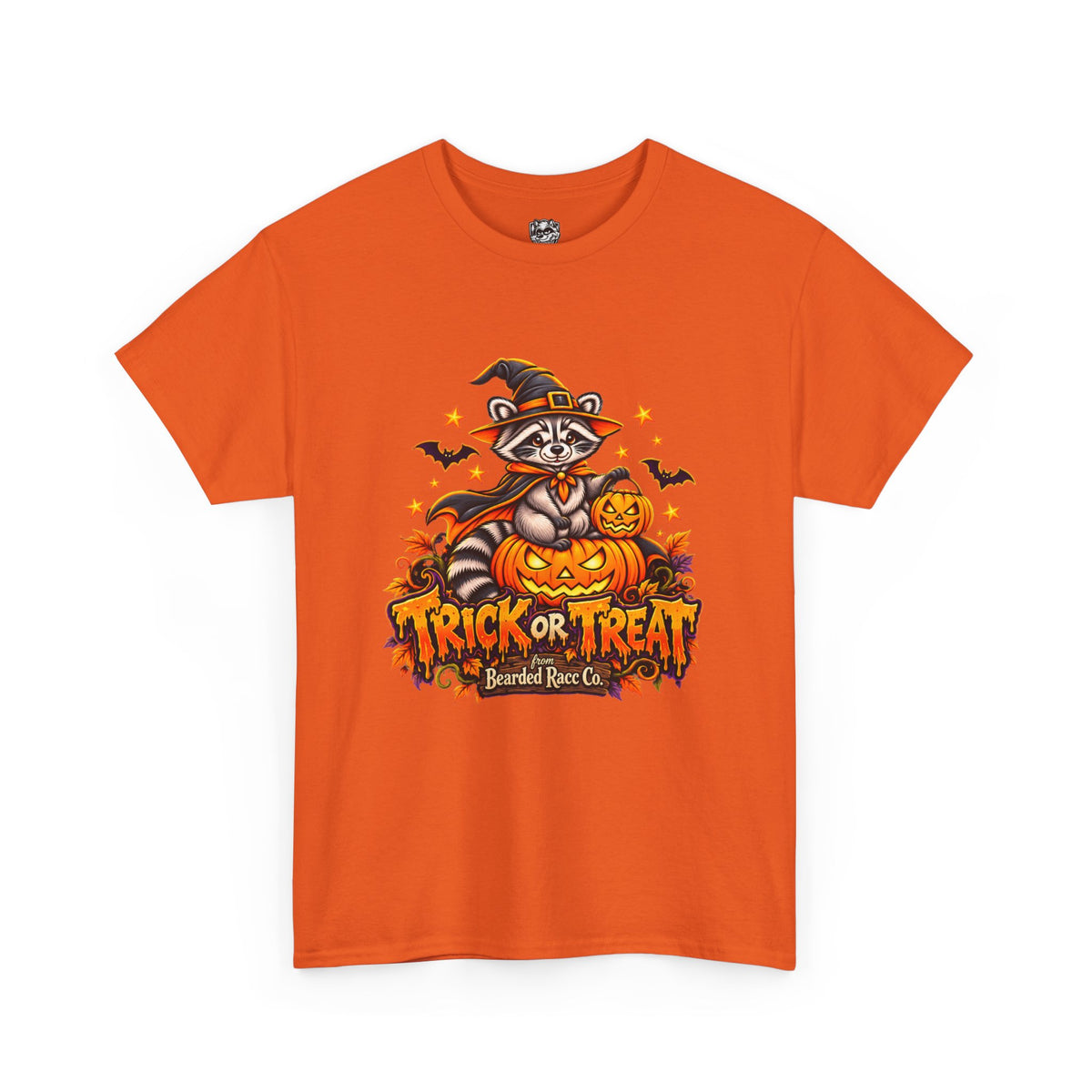 Trick or Treat T-Shirt - Bearded Racc (Bearded Racc Co)
