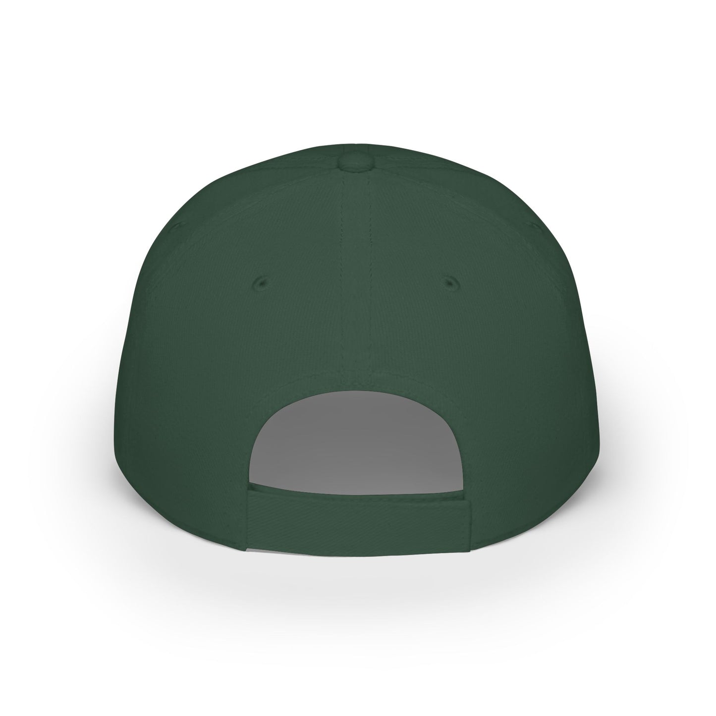 Low Profile Baseball Cap - Bearded Racc Co Embroidered Logo