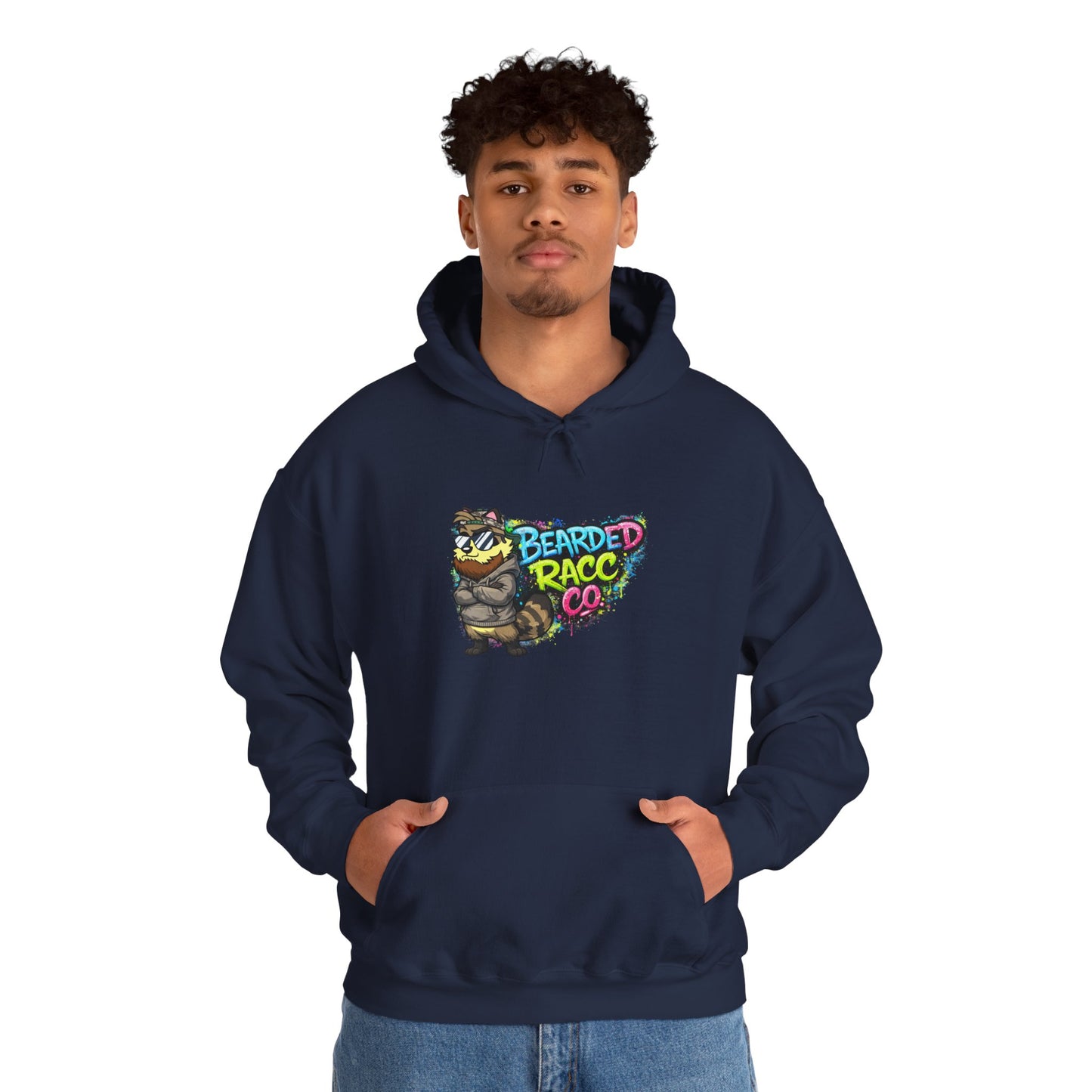 Hoodie — Bearded Racc Co Chillin (Bearded Racc Co)