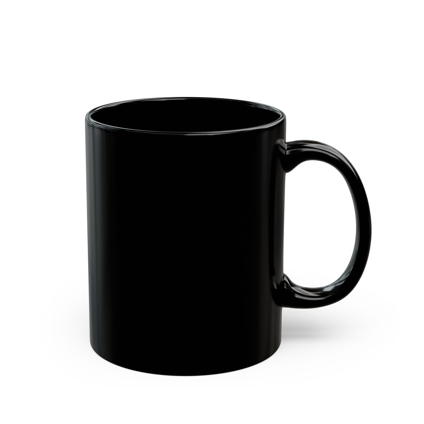 Bearded Racc Black Mug 11oz & 15oz - "Bearded Racc" (Bearded Racc Co)