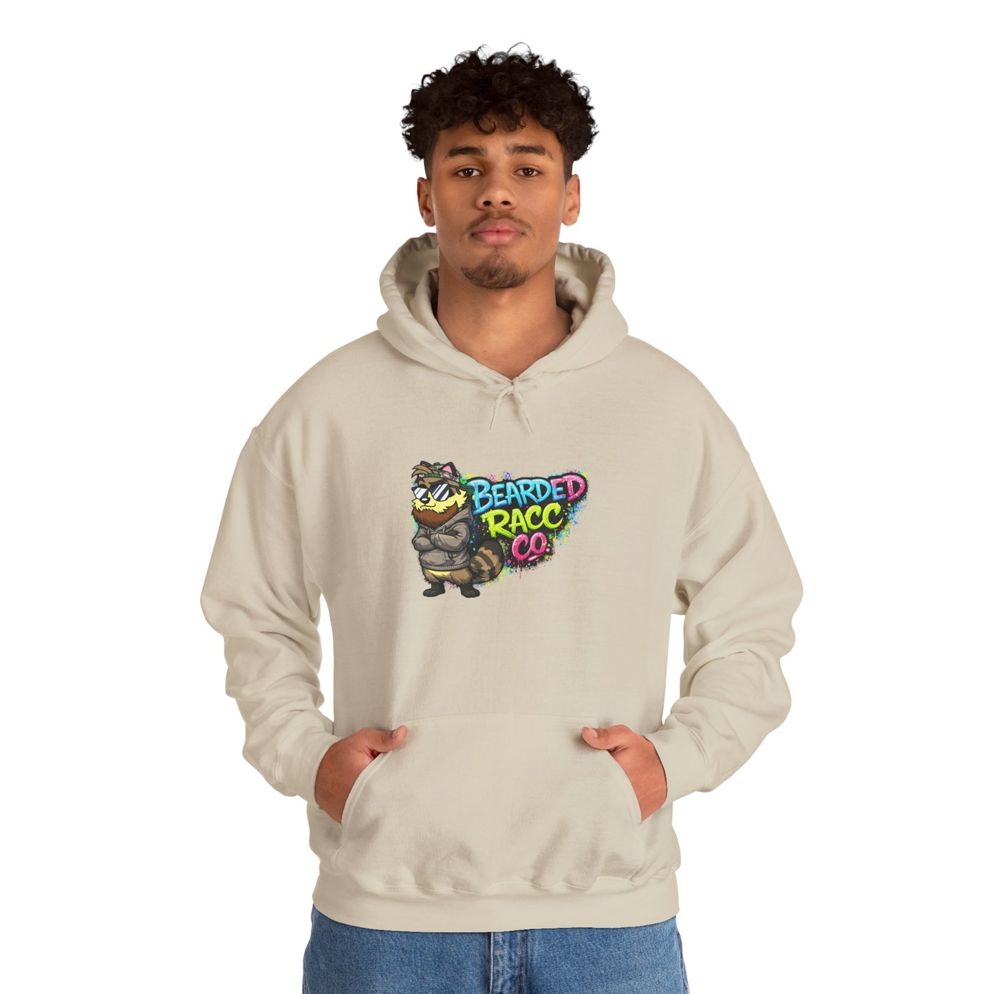 Hoodie — Bearded Racc Co Chillin (Bearded Racc Co)