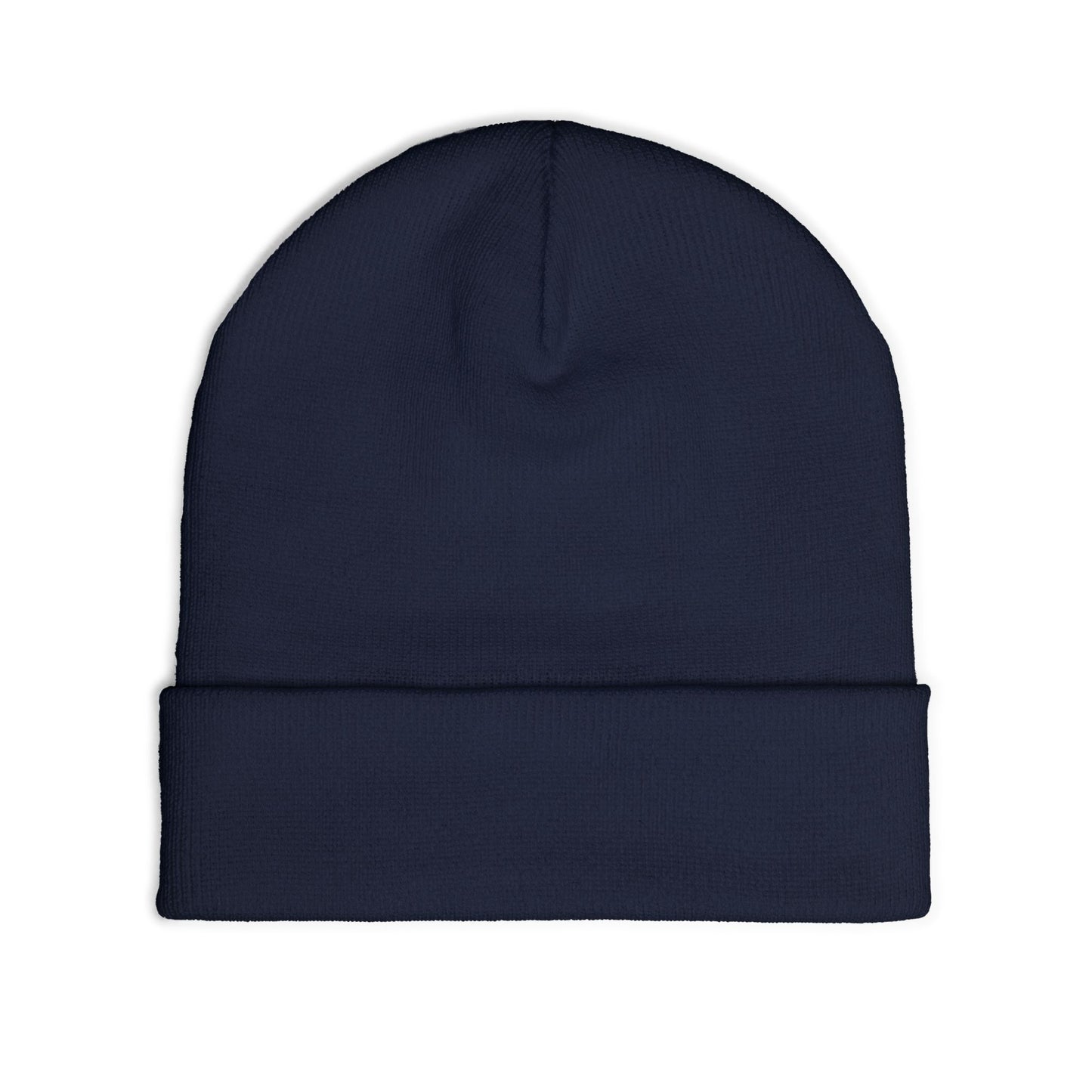 Embroidered Bearded Racc Knit Beanie — Bearded Racc Co Branded Winter Hat