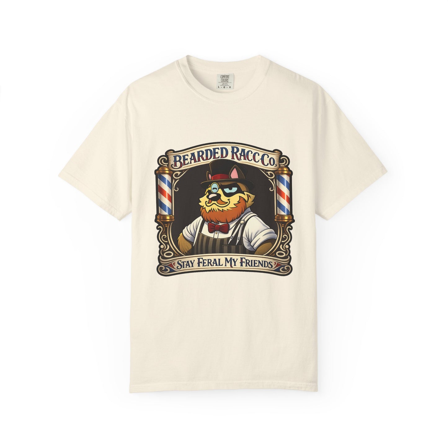 T-Shirt — Stay Feral My Friends (Bearded Racc Co)