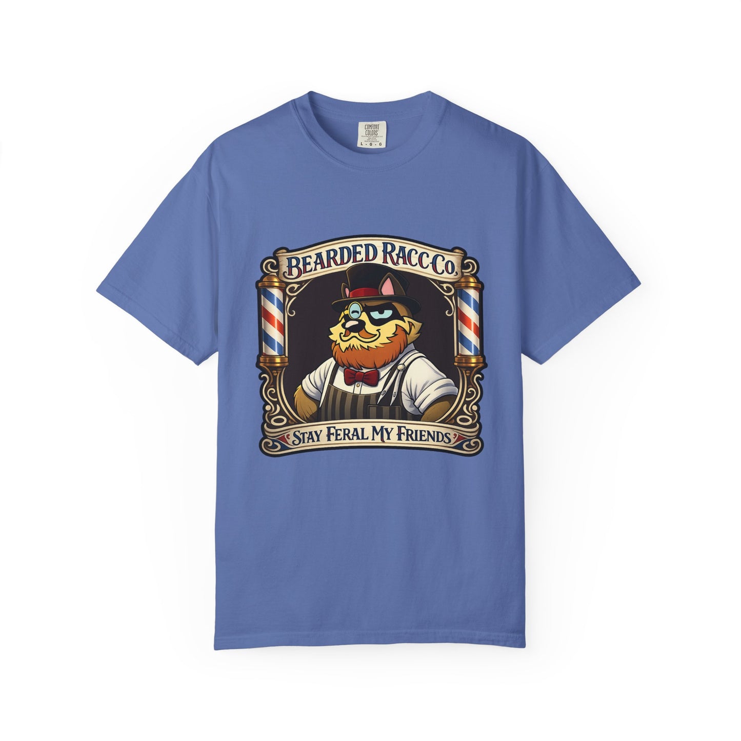 T-Shirt — Stay Feral My Friends (Bearded Racc Co)
