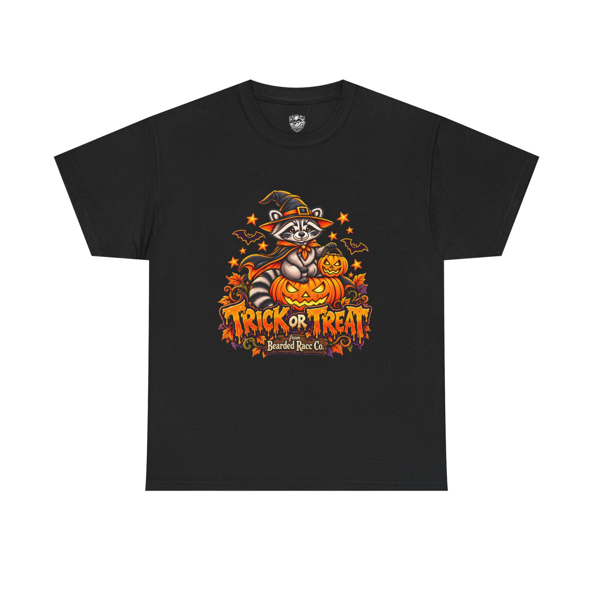 Trick or Treat T-Shirt - Bearded Racc (Bearded Racc Co)
