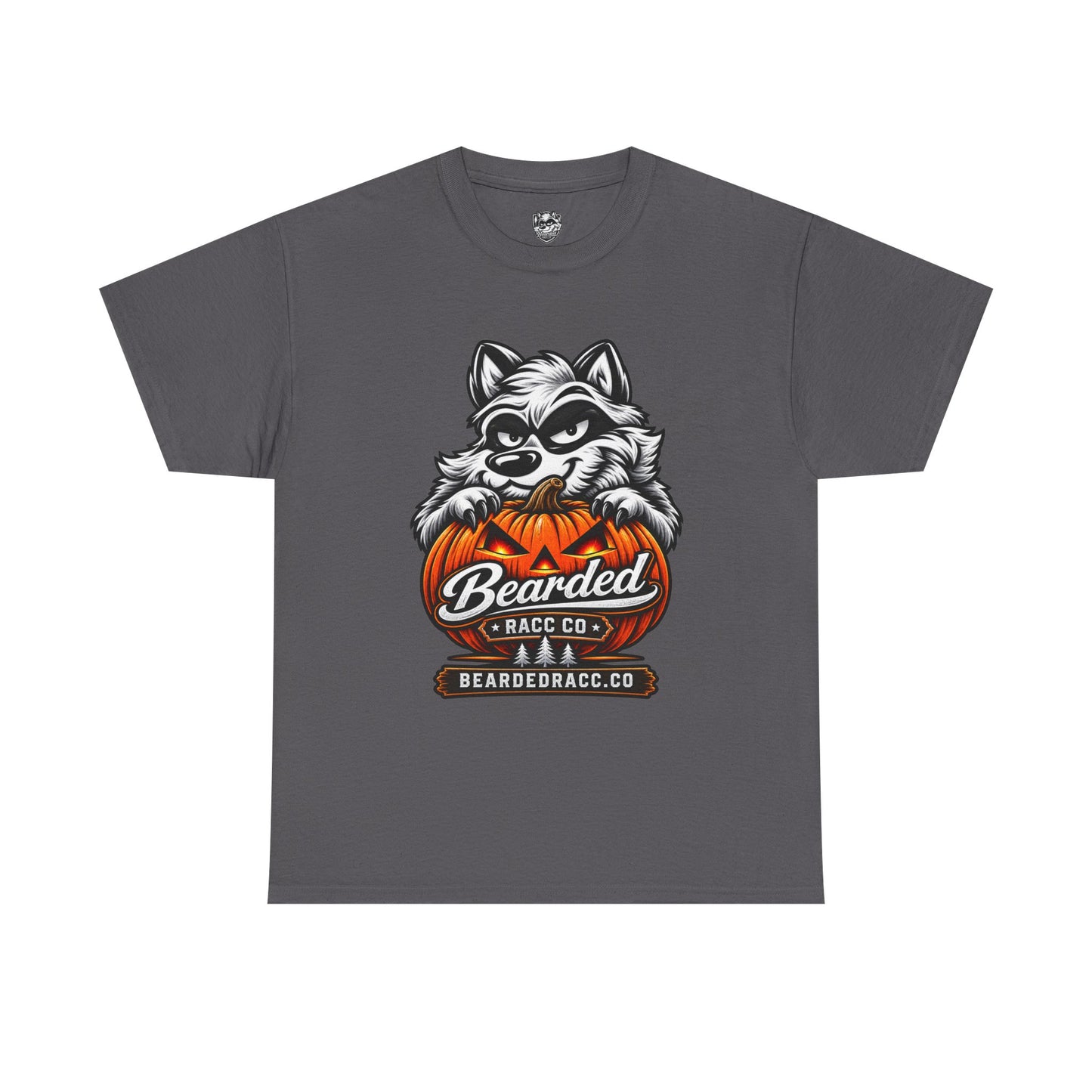 Racc-a-Lantern T-Shirt - Bearded Racc (Bearded Racc Co)