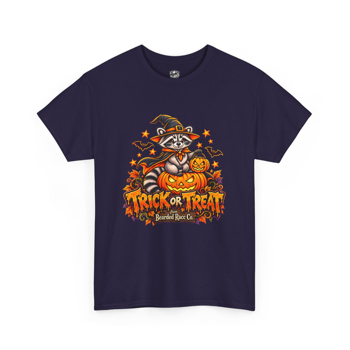 Trick or Treat T-Shirt - Bearded Racc (Bearded Racc Co)