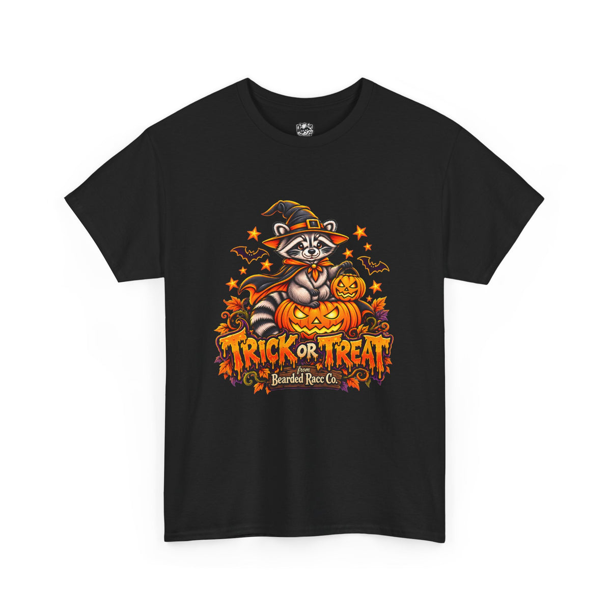 Trick or Treat T-Shirt - Bearded Racc (Bearded Racc Co)