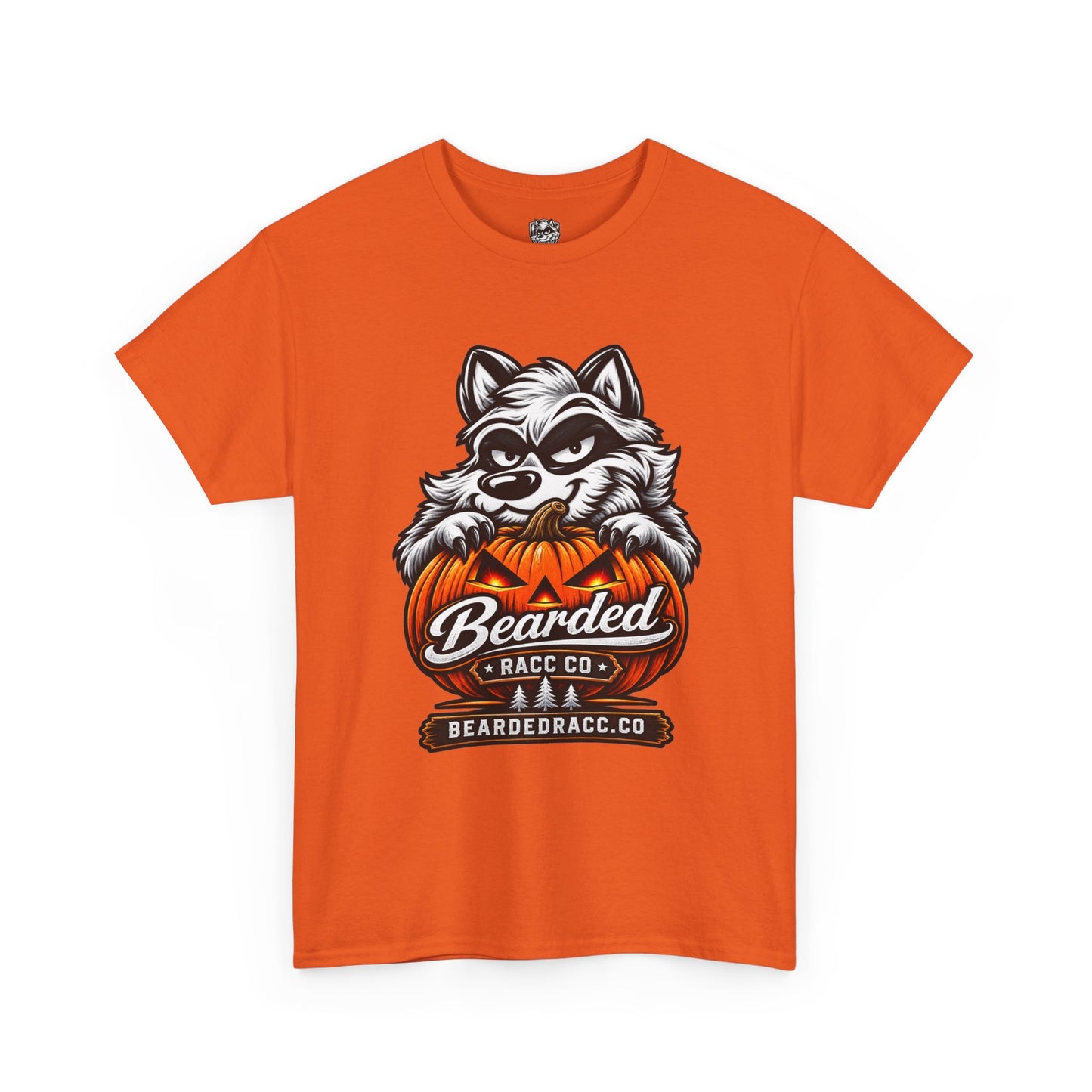 Racc-a-Lantern T-Shirt - Bearded Racc (Bearded Racc Co)