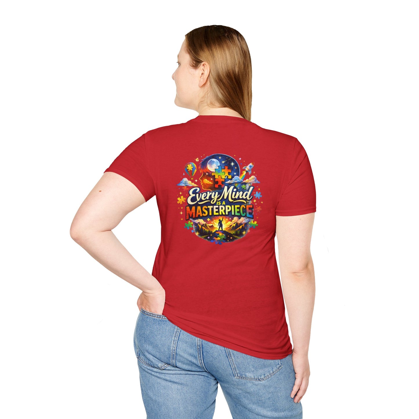 Autism Awareness T-Shirt — "Every Piece Matters" (Bearded Racc Co)