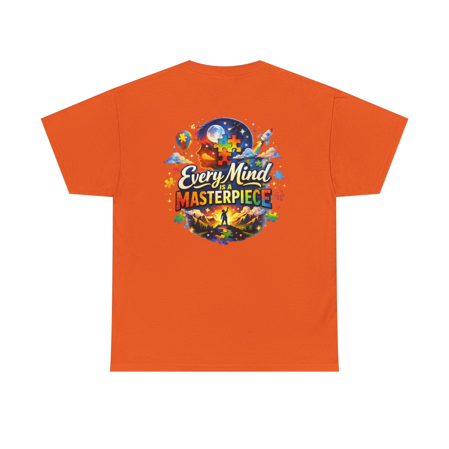 Autism Awareness T-Shirt - "Every Piece Matters" (Bearded Racc Co) Extended Sizes