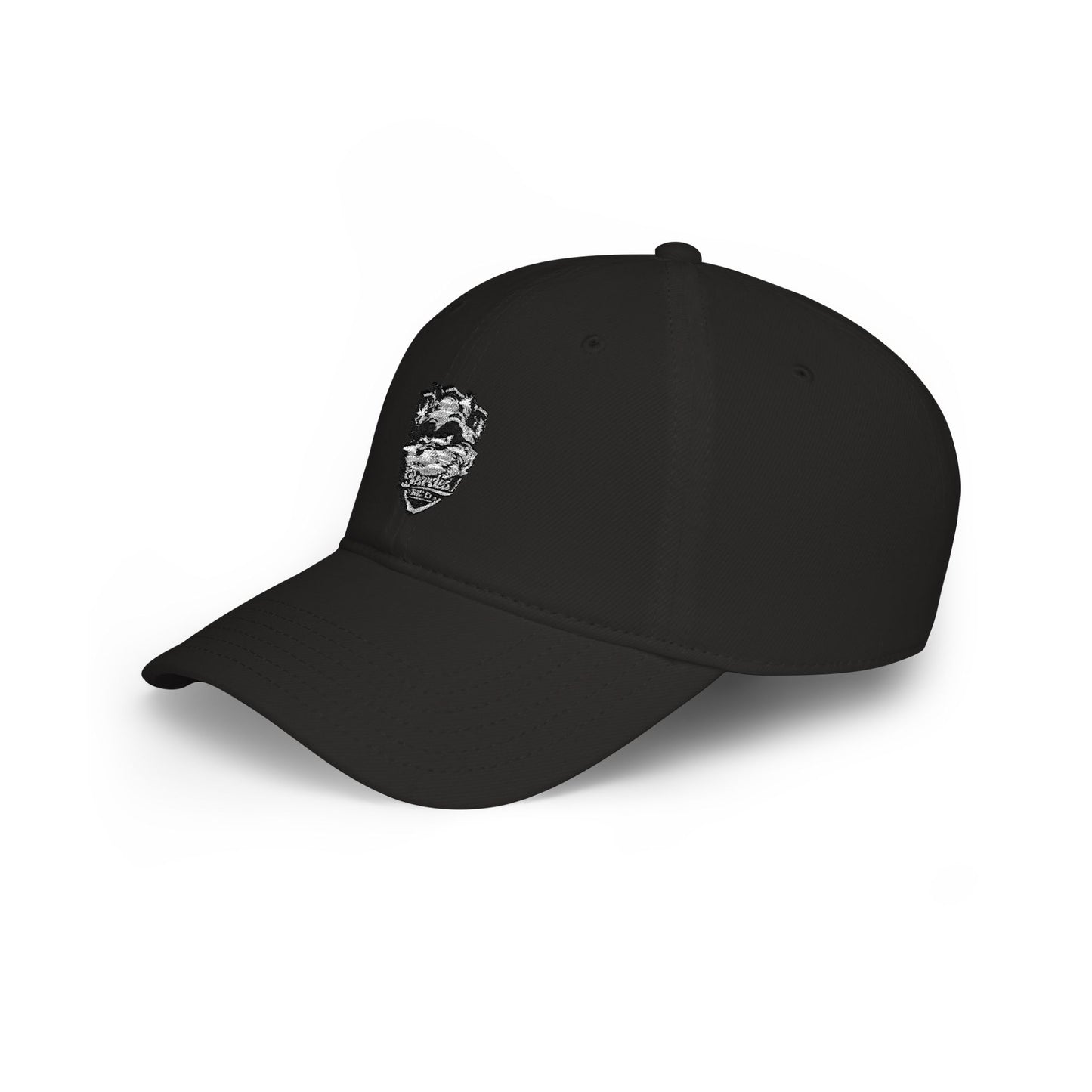 Low Profile Baseball Cap - Bearded Racc Co Embroidered Logo