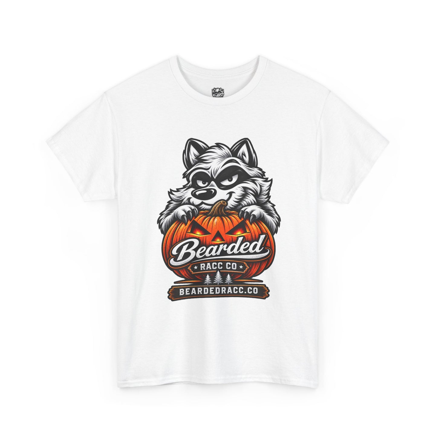 Racc-a-Lantern T-Shirt - Bearded Racc (Bearded Racc Co)