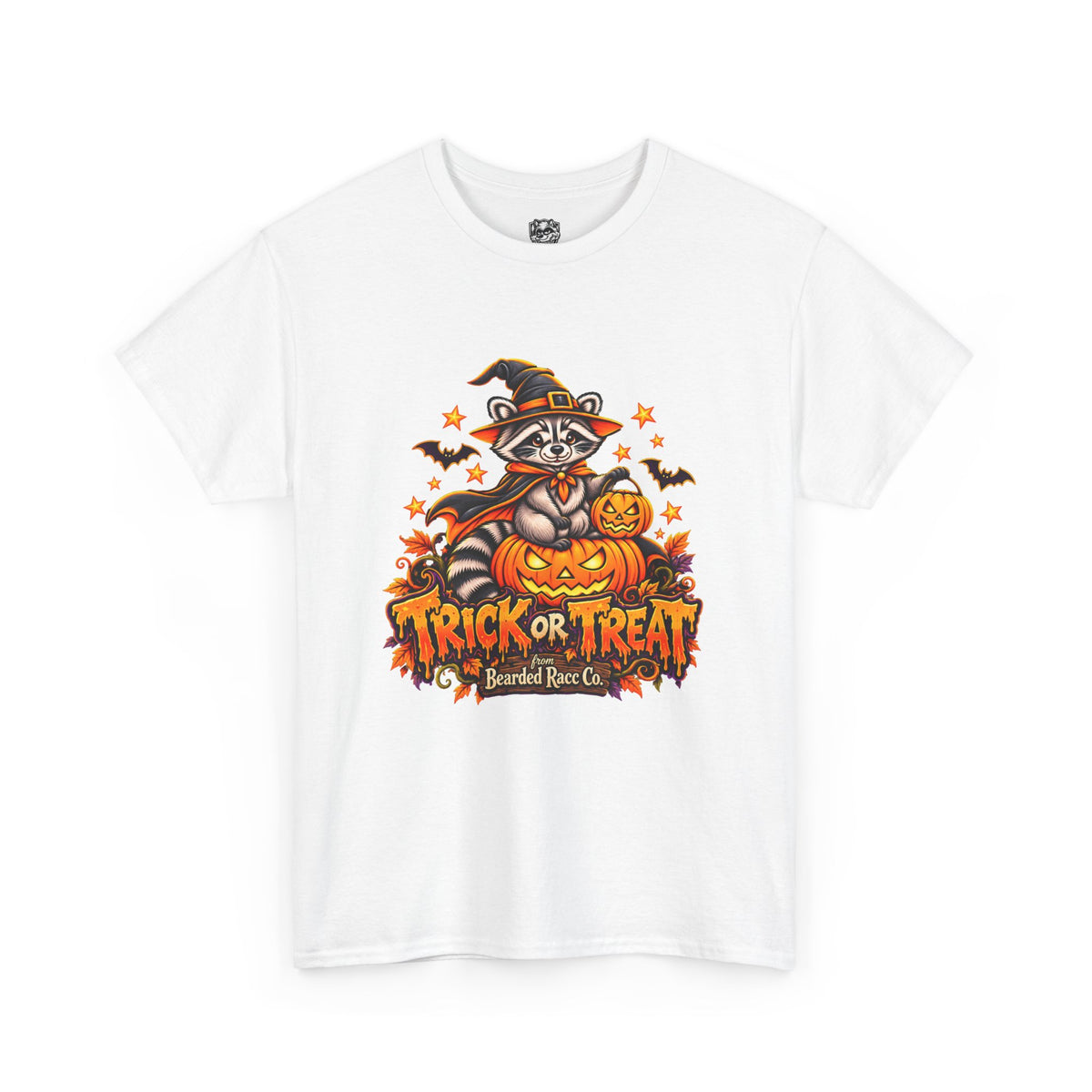 Trick or Treat T-Shirt - Bearded Racc (Bearded Racc Co)