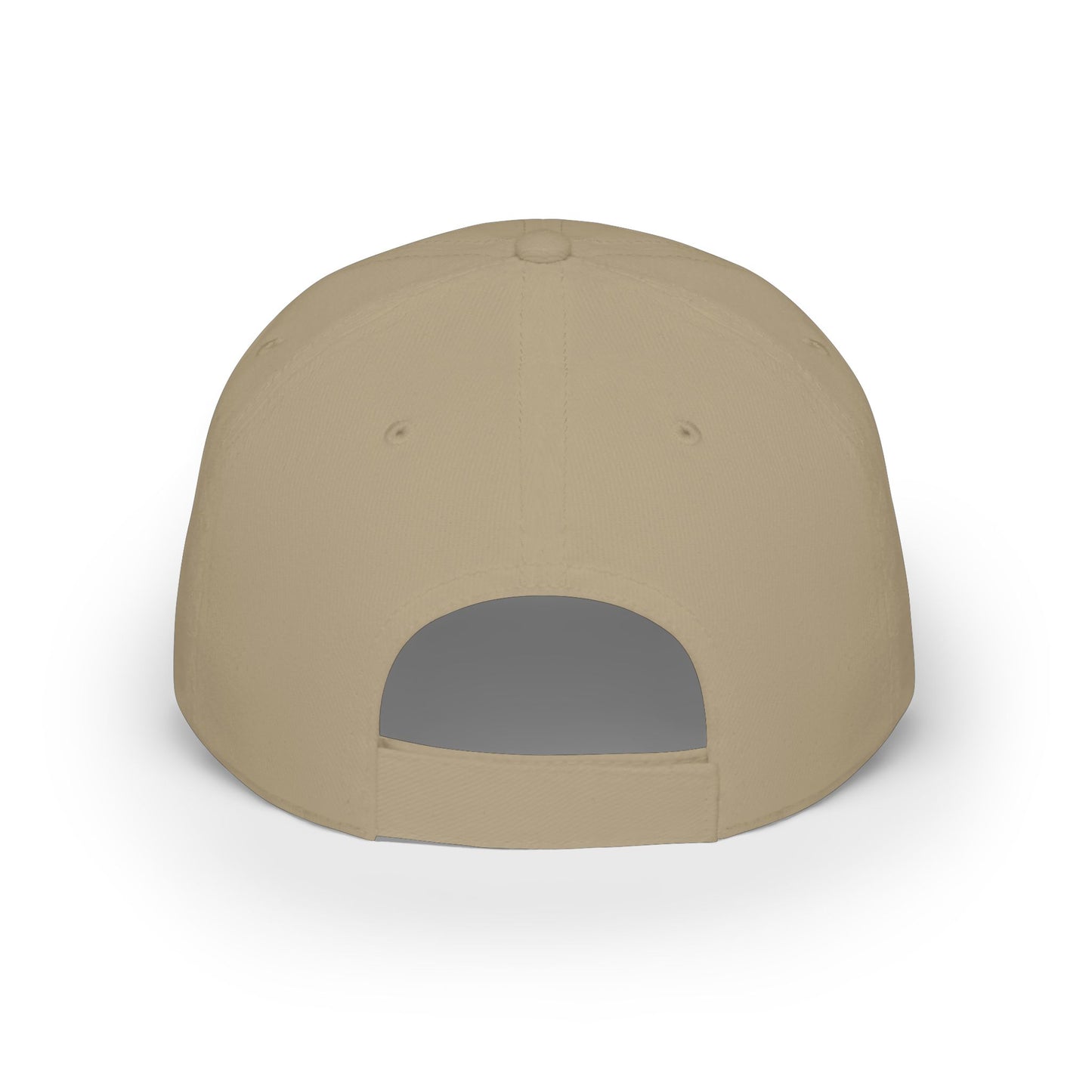 Low Profile Baseball Cap - Bearded Racc Co Embroidered Logo