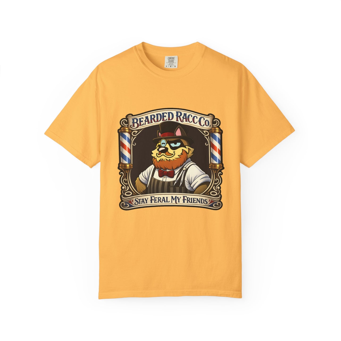 T-Shirt — Stay Feral My Friends (Bearded Racc Co)
