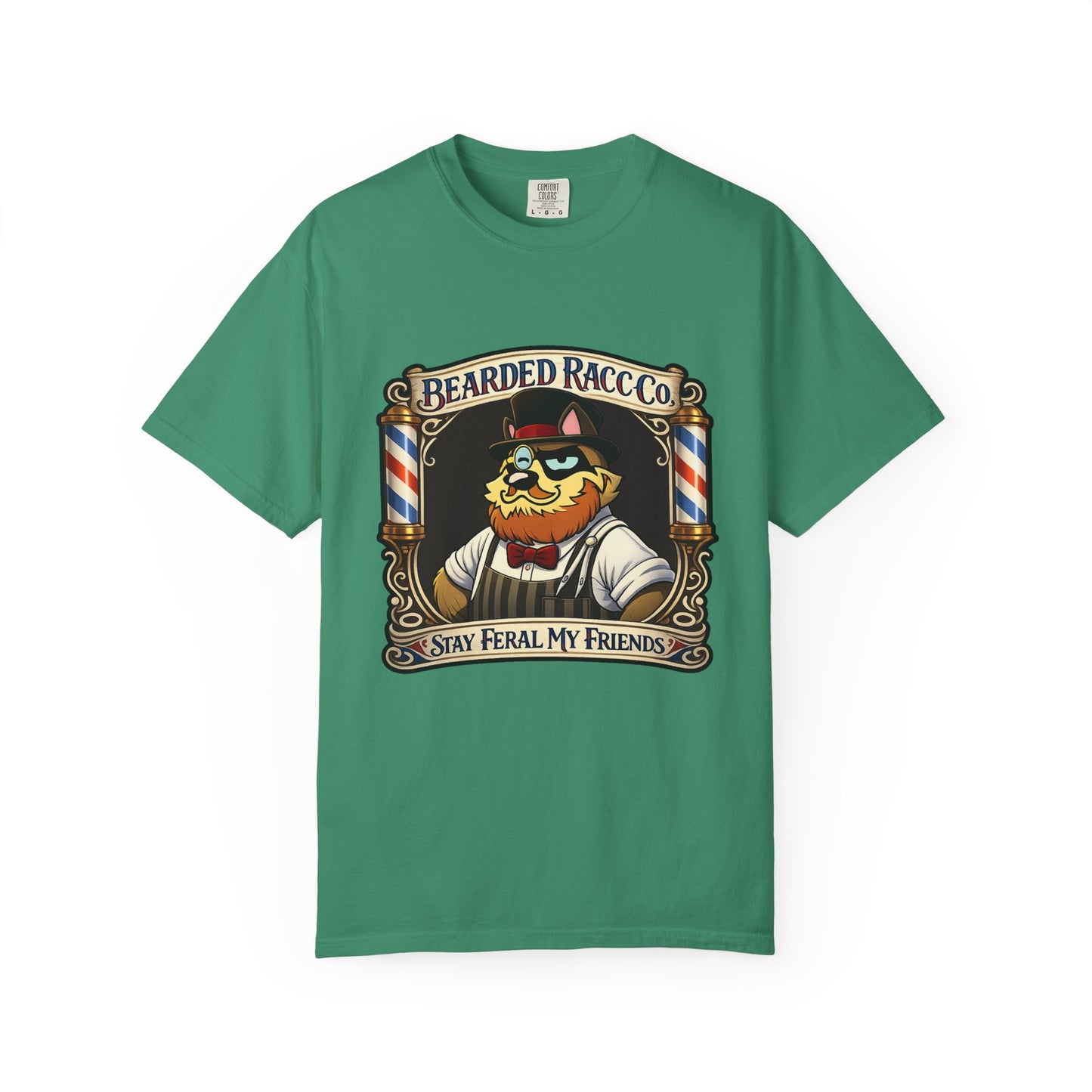 T-Shirt — Stay Feral My Friends (Bearded Racc Co)