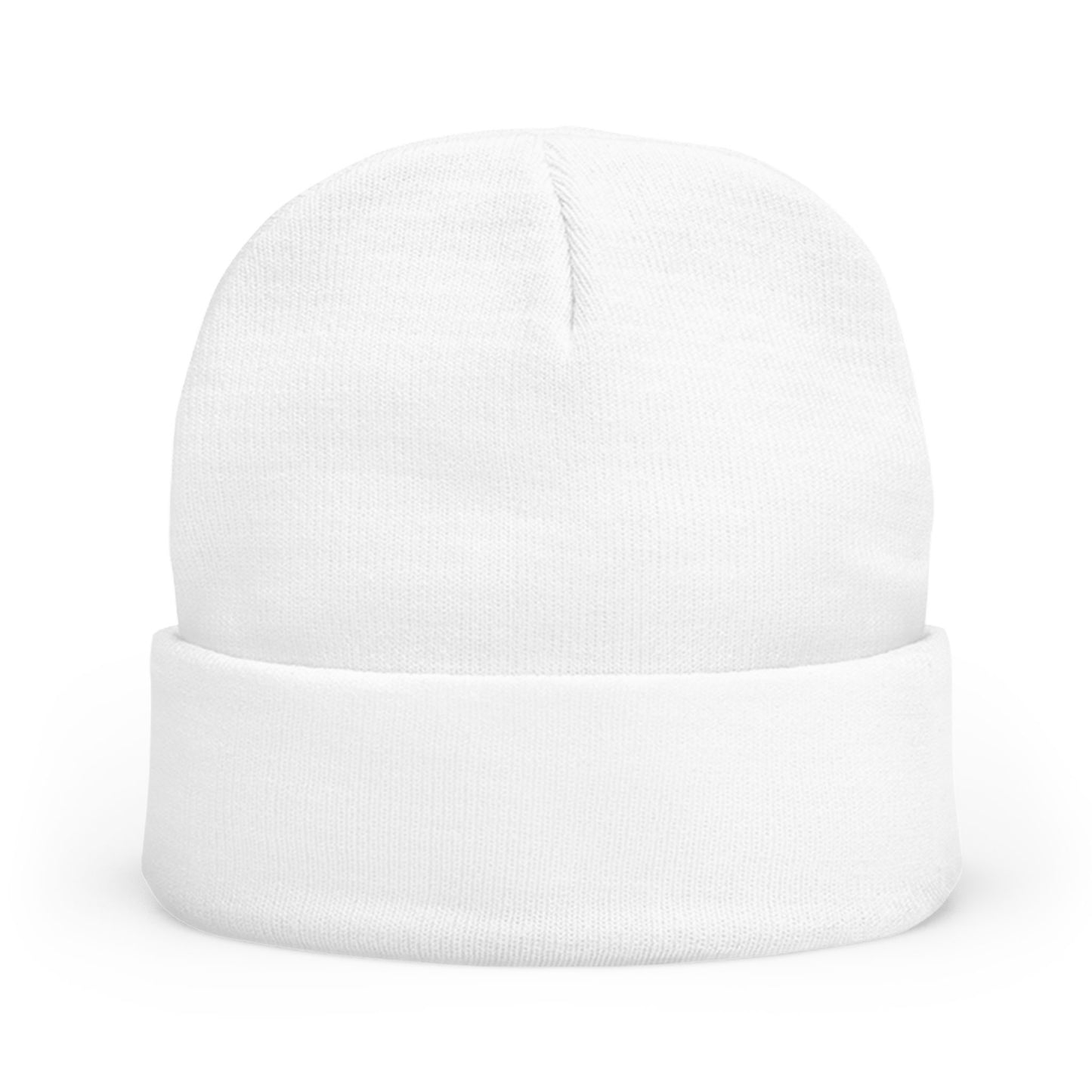 Embroidered Bearded Racc Knit Beanie — Bearded Racc Co Branded Winter Hat