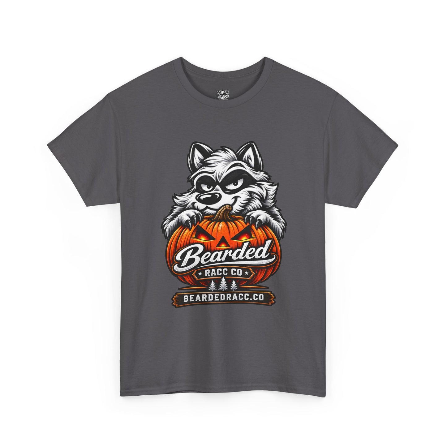 Racc-a-Lantern T-Shirt - Bearded Racc (Bearded Racc Co)