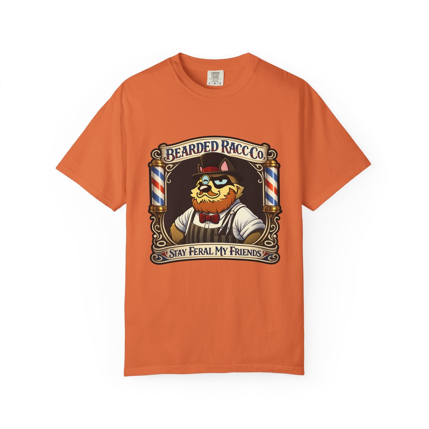 T-Shirt — Stay Feral My Friends (Bearded Racc Co)