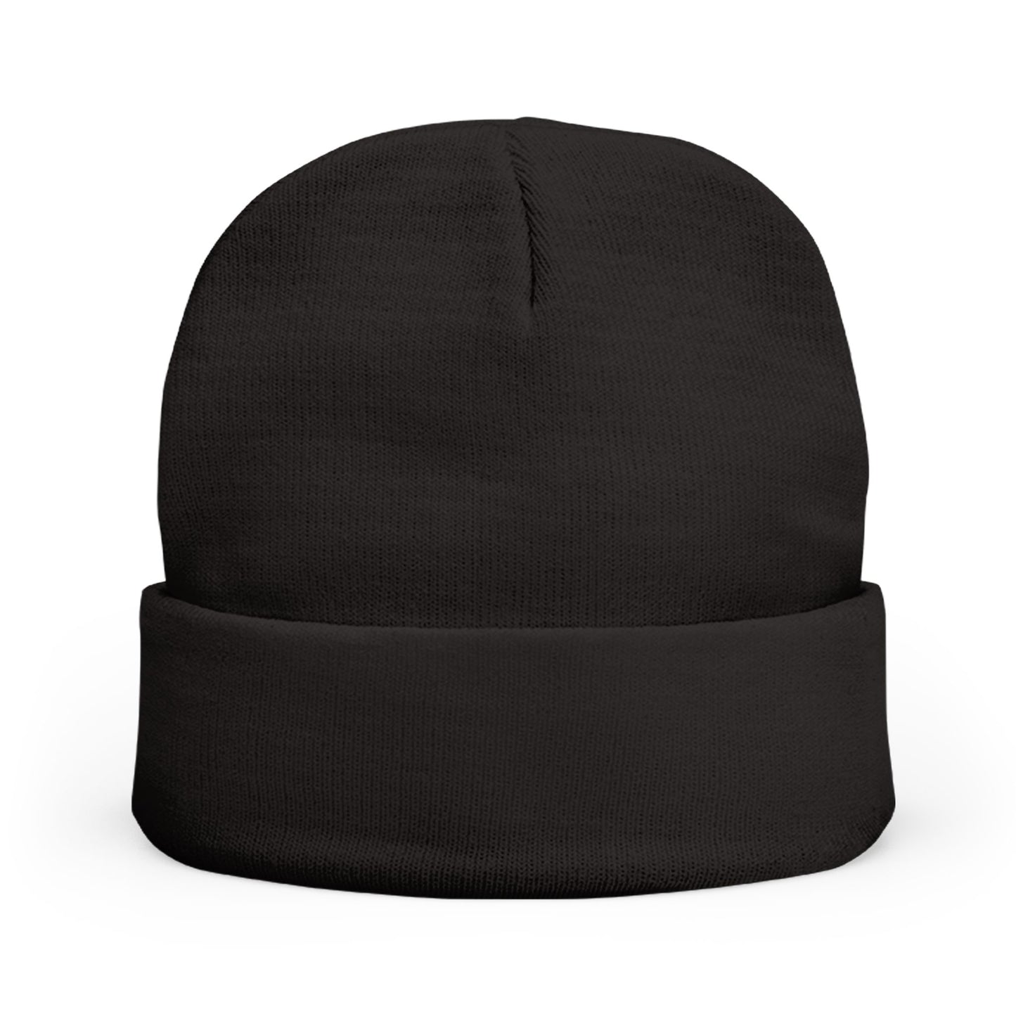 Embroidered Bearded Racc Knit Beanie — Bearded Racc Co Branded Winter Hat