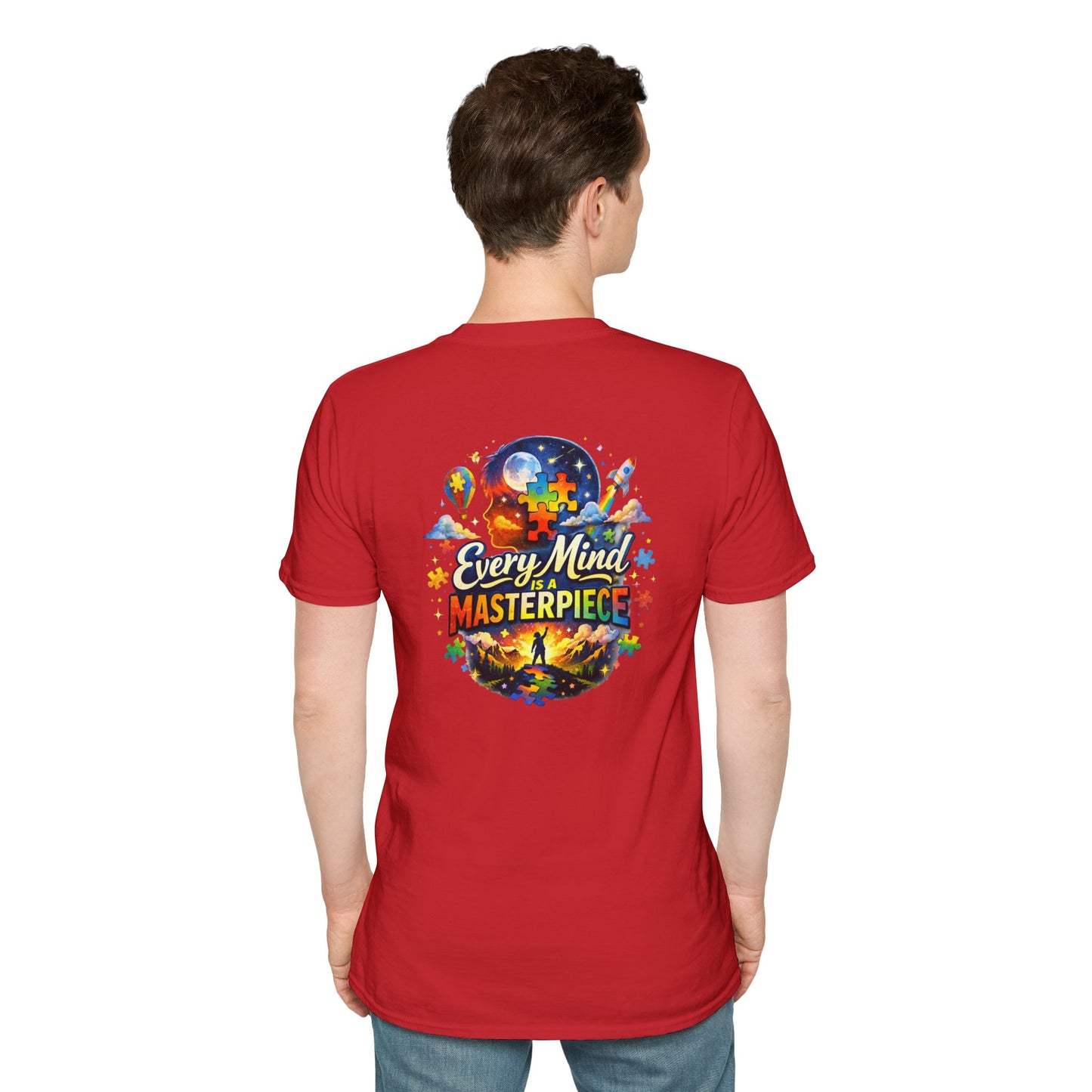 Autism Awareness T-Shirt — "Every Piece Matters" (Bearded Racc Co)