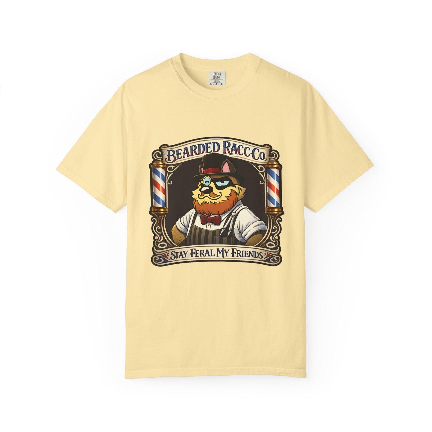 T-Shirt — Stay Feral My Friends (Bearded Racc Co)