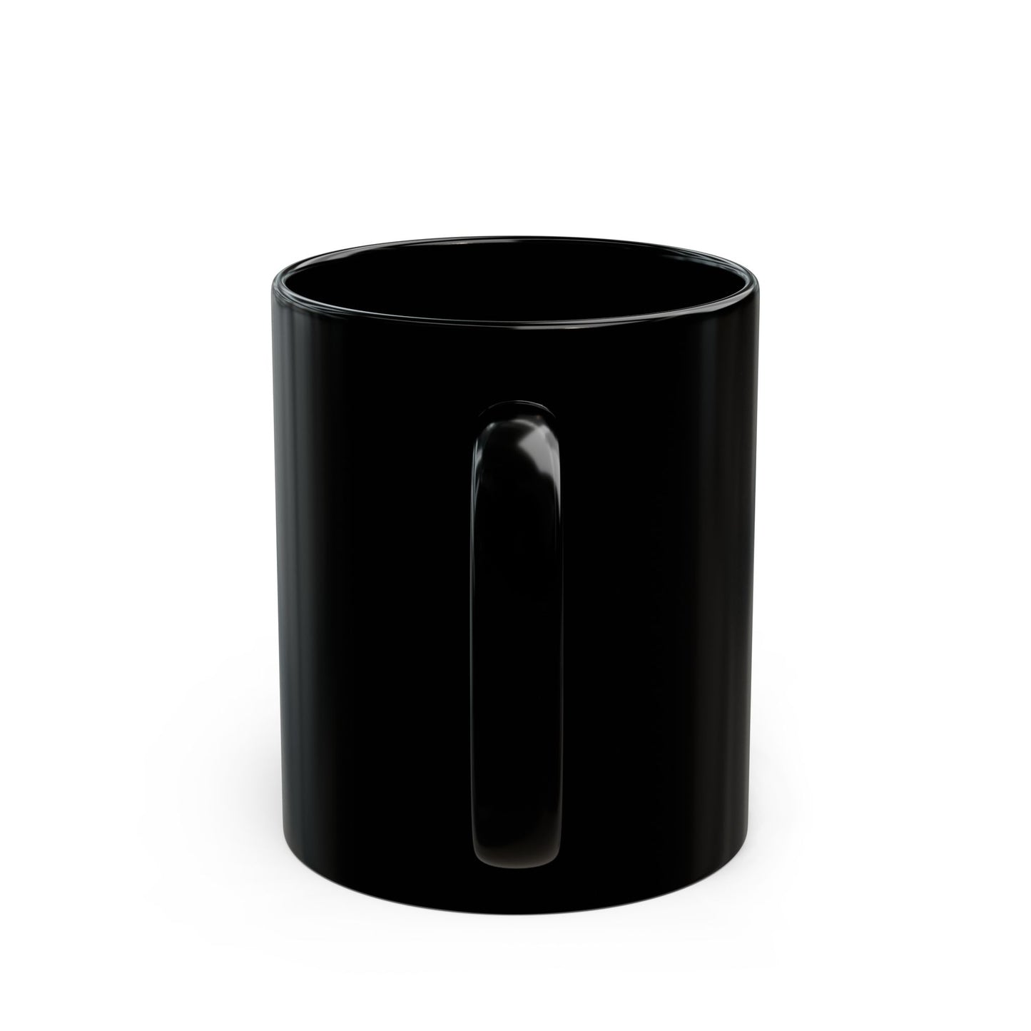 Bearded Racc Black Mug 11oz & 15oz - "Bearded Racc" (Bearded Racc Co)