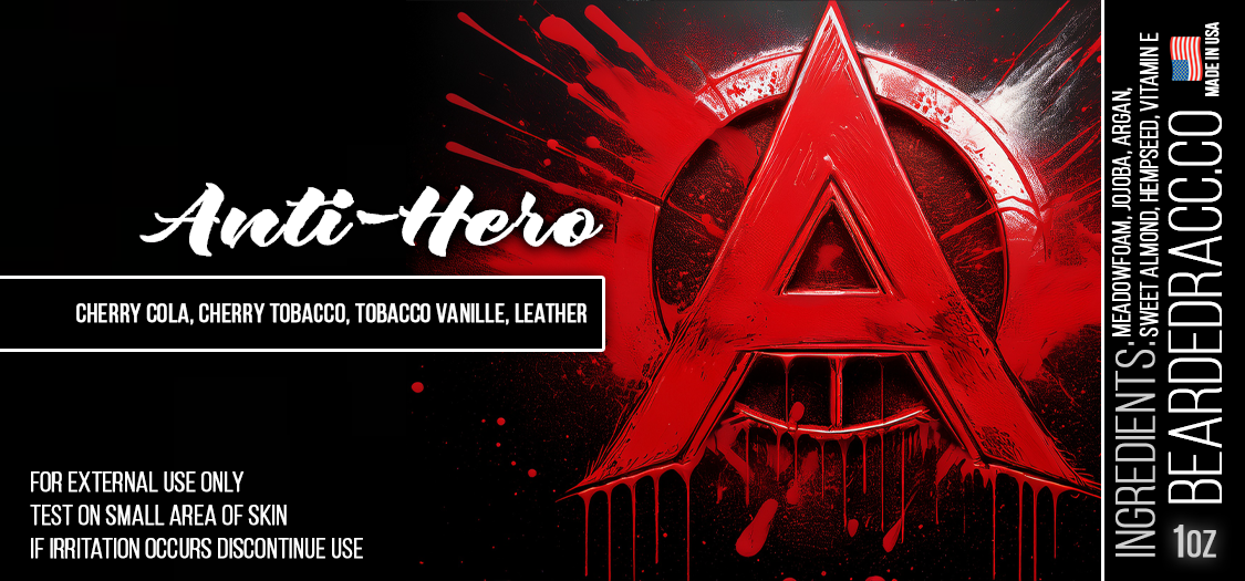 Anti-Hero - Cherry Cola, Cherry Tobacco, Tobacco Vanille, Leather