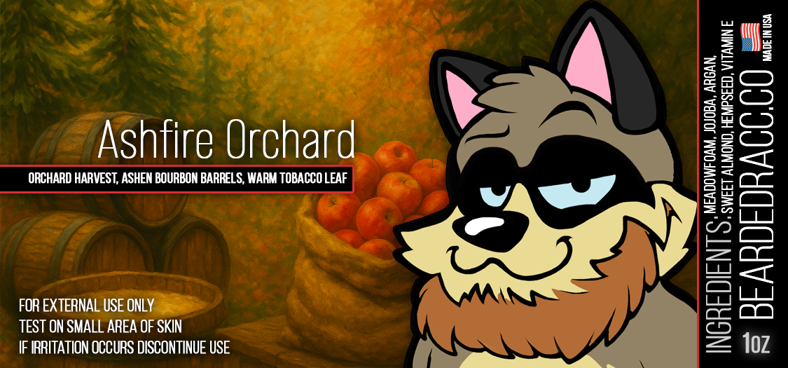Ashfire Orchard - Orchard Harvest, Ashen Bourbon Barrels, Warm Tobacco Leaf