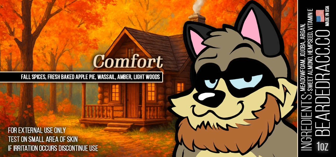 Comfort - Fall Spices, Fresh Baked Apple Pie, Wassail, Amber, Light Woods