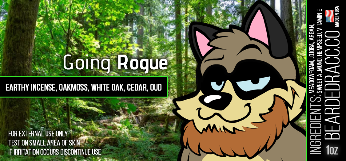 Going Rogue - Earthy Incense, Oakmoss, White Oak, Cedar, Oud