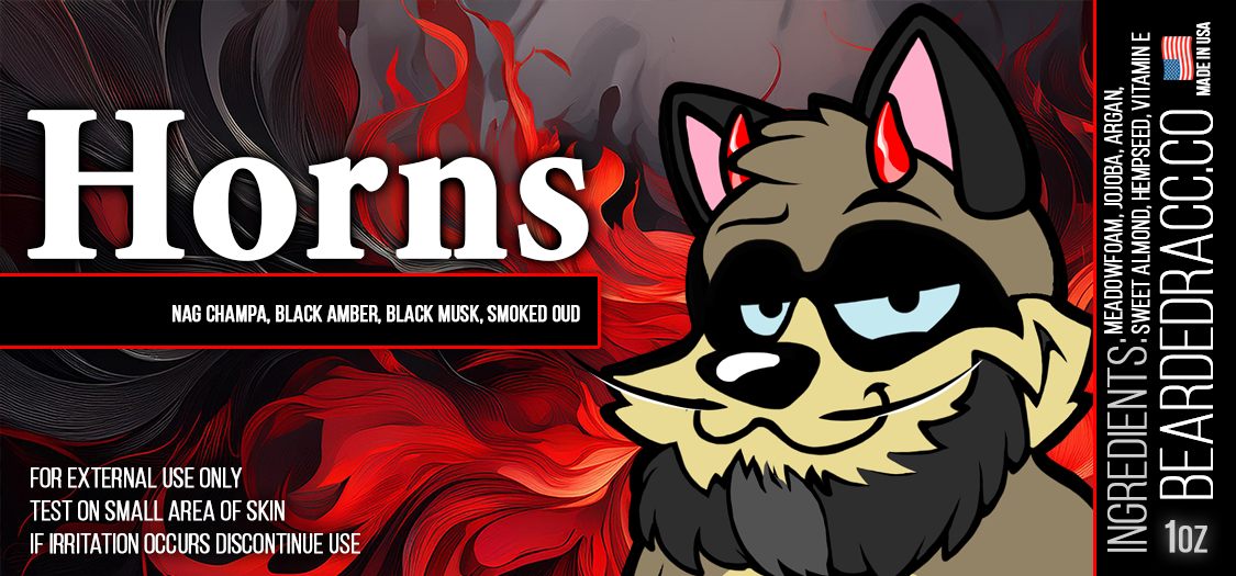 Horns - Nag Champa, Black Amber, Black Musk, Smoked Oud