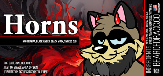 Horns - Nag Champa, Black Amber, Black Musk, Smoked Oud