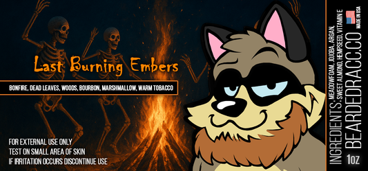 Last Burning Embers - Bonfire, Dead Leaves, Woods, Bourbon, Marshmallow, Warm Tobacco