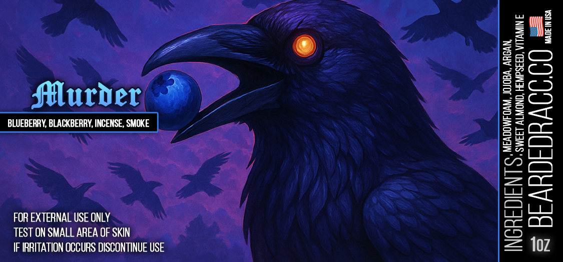 Murder - Blueberry, Blackberry, Incense, Smoke